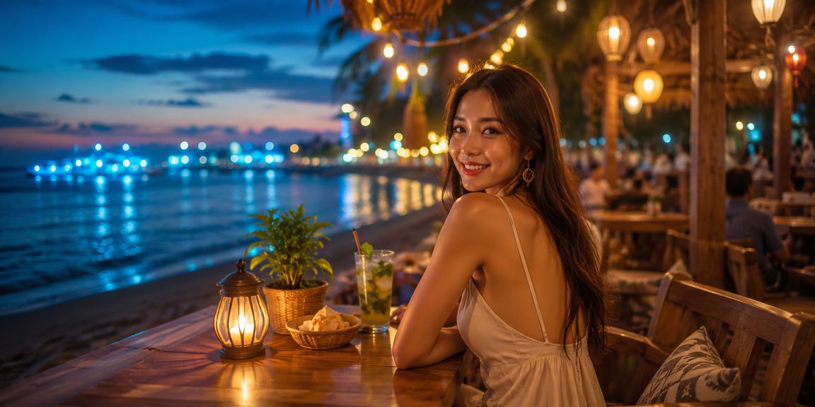 Không khí giải trí casino trực tuyến tại Mũi Né bên tách cà phê buổi tối